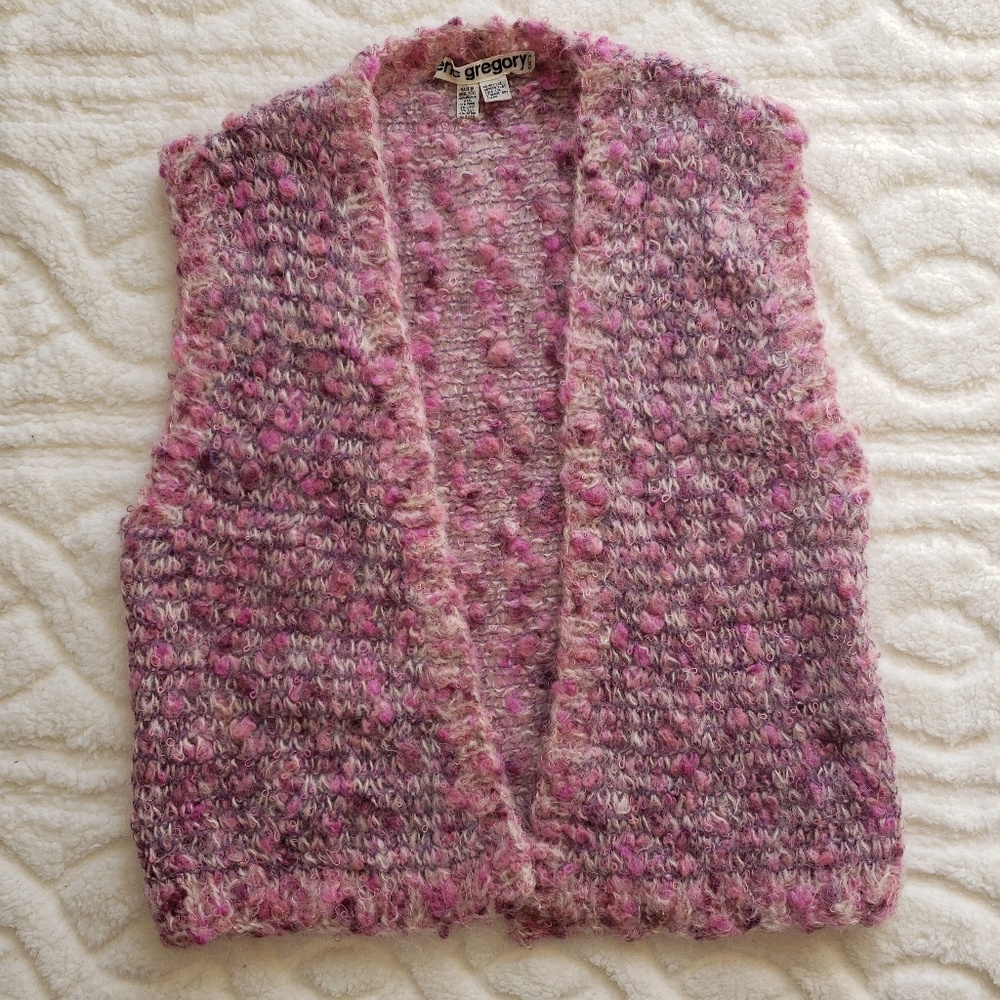 Eric Gregory chunky knit sweater vest
